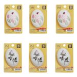Set 6 martisoare tip brosa brodata, PAMI, VBR-11 fotografia produsului