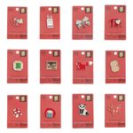 Set 12 brose martisor, PAMI,RV-2 fotografia produsului
