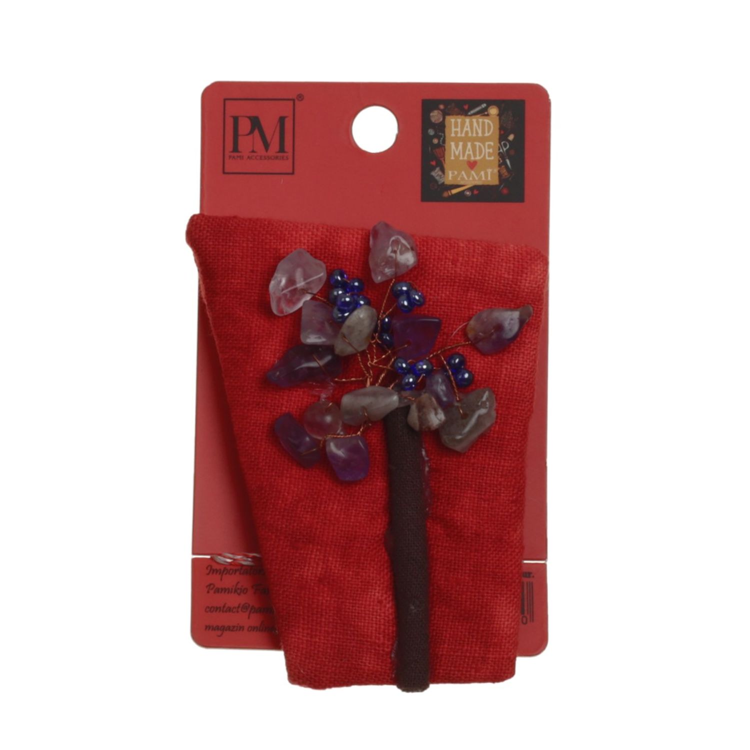 Set 4 martisoare brose handmade, PAMI,MVU-3 fotografia produsului View 4 L