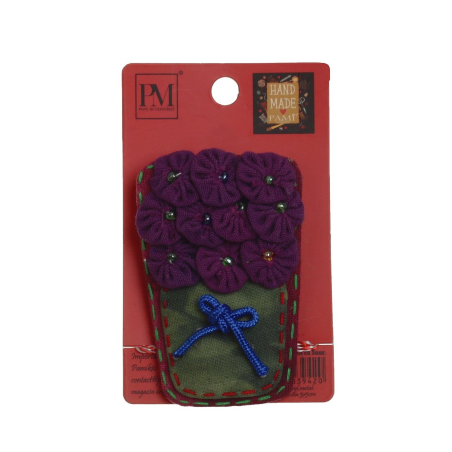 Set 4 martisoare brose handmade, PAMI,MVU-4 fotografia produsului View 5 L