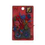 Set 4 martisoare brose handmade, PAMI,MVU-9 fotografia produsului View 5 S