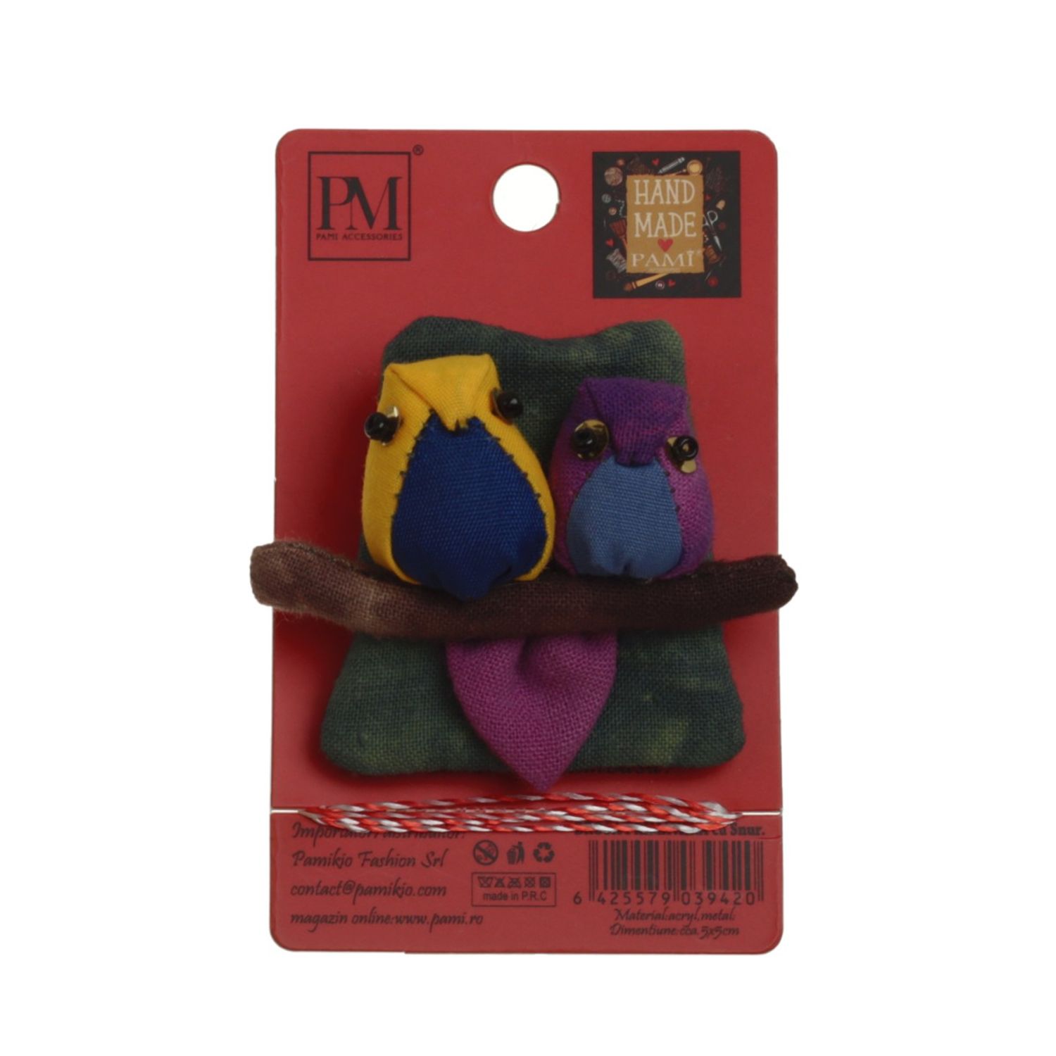 Set 4 martisoare brose handmade, PAMI, MVU-13 fotografia produsului View 2 L