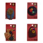 Set 4 martisoare brose handmade, PAMI, MVU-11 fotografia produsului