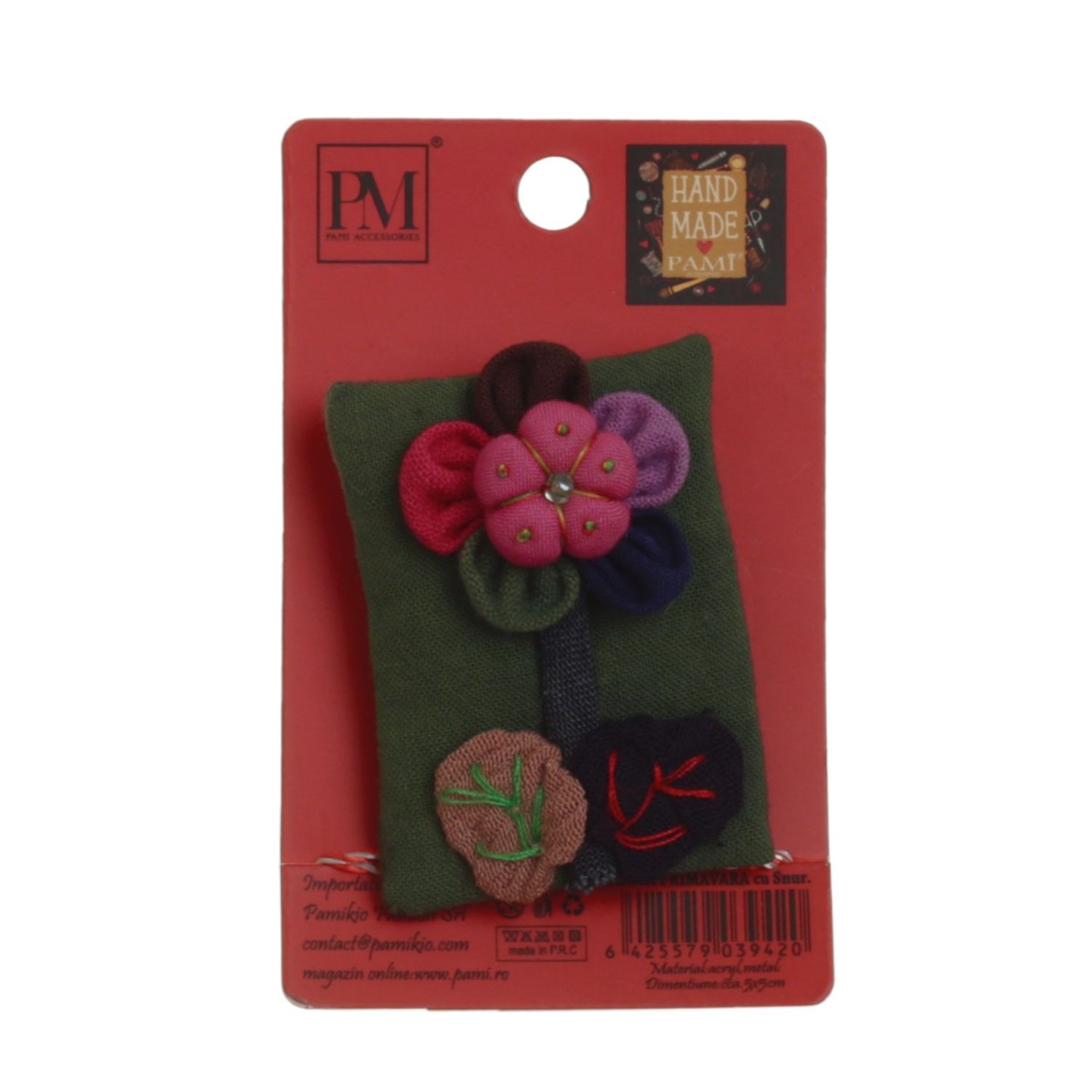 Set 4 martisoare brose handmade, PAMI, MVU-25 fotografia produsului View 2 L
