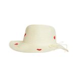 Palarie din paie pentru copii, PAMI, PC-0223-243-crem, 52 cm fotografia produsului View 2 S