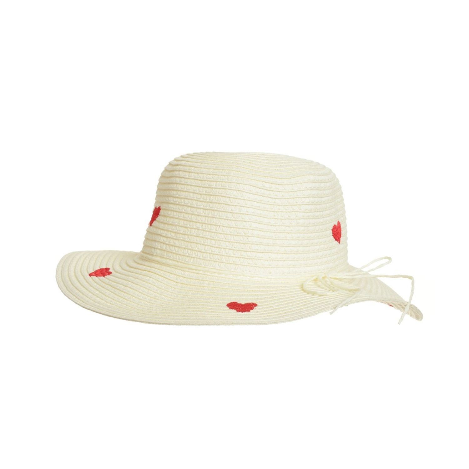 Palarie din paie pentru copii, PAMI, PC-0223-243-crem, 52 cm fotografia produsului View 2 L