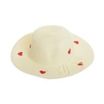 Palarie din paie pentru copii, PAMI, PC-0223-243-crem, 52 cm fotografia produsului View 4 S