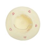 Palarie din paie pentru copii, PAMI, PC-0223-243-crem, 52 cm fotografia produsului View 5 S