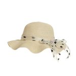 Palarie din paie pentru copii, PAMI, PC-0223-231-crem, 52 cm fotografia produsului View 2 S