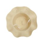 Palarie din paie pentru copii, PAMI, PC-0223-231-crem, 52 cm fotografia produsului View 5 S