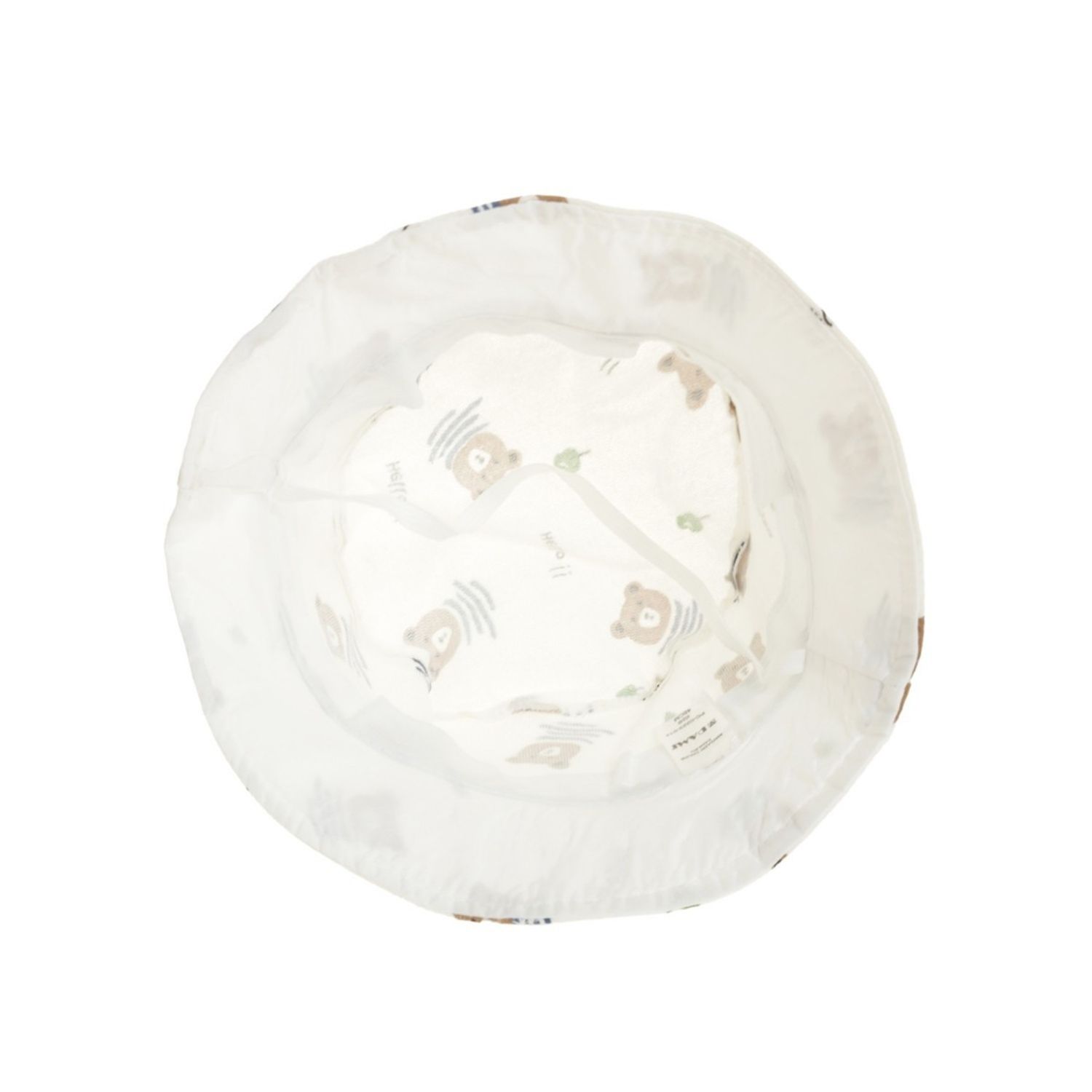 Palarie pentru copii, PAMI, PC-0223-014-1, 46 cm, Alb fotografia produsului View 3 L