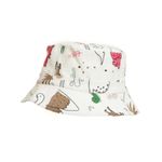 Palarie pentru copii, PAMI, PC-0223-023-4, 46 cm, Alb fotografia produsului View 2 S