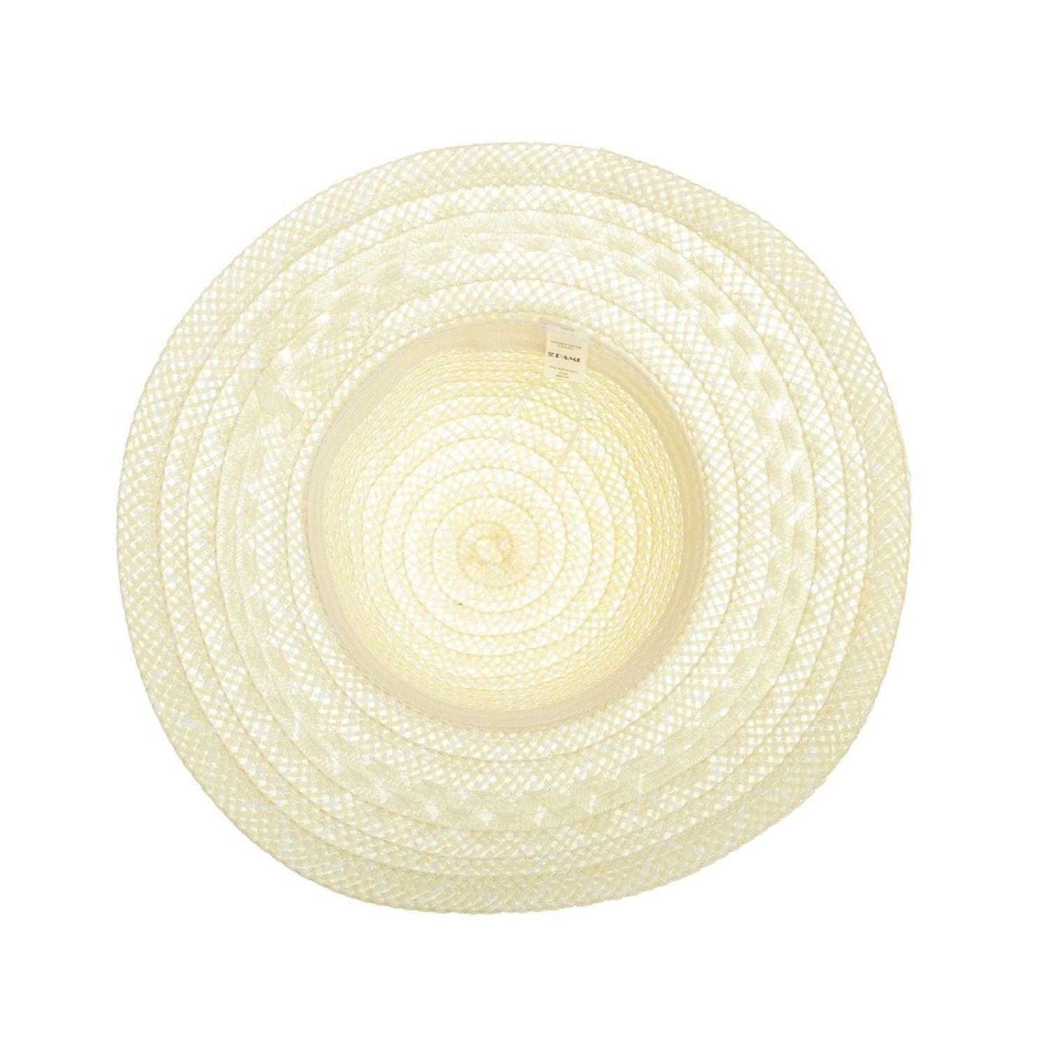 Palarie din paie pentru dama, PAMI, PD-0223-201-crem, 56 cm fotografia produsului View 4 L