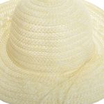 Palarie din paie pentru dama, PAMI, PD-0223-201-crem, 56 cm fotografia produsului View 5 S