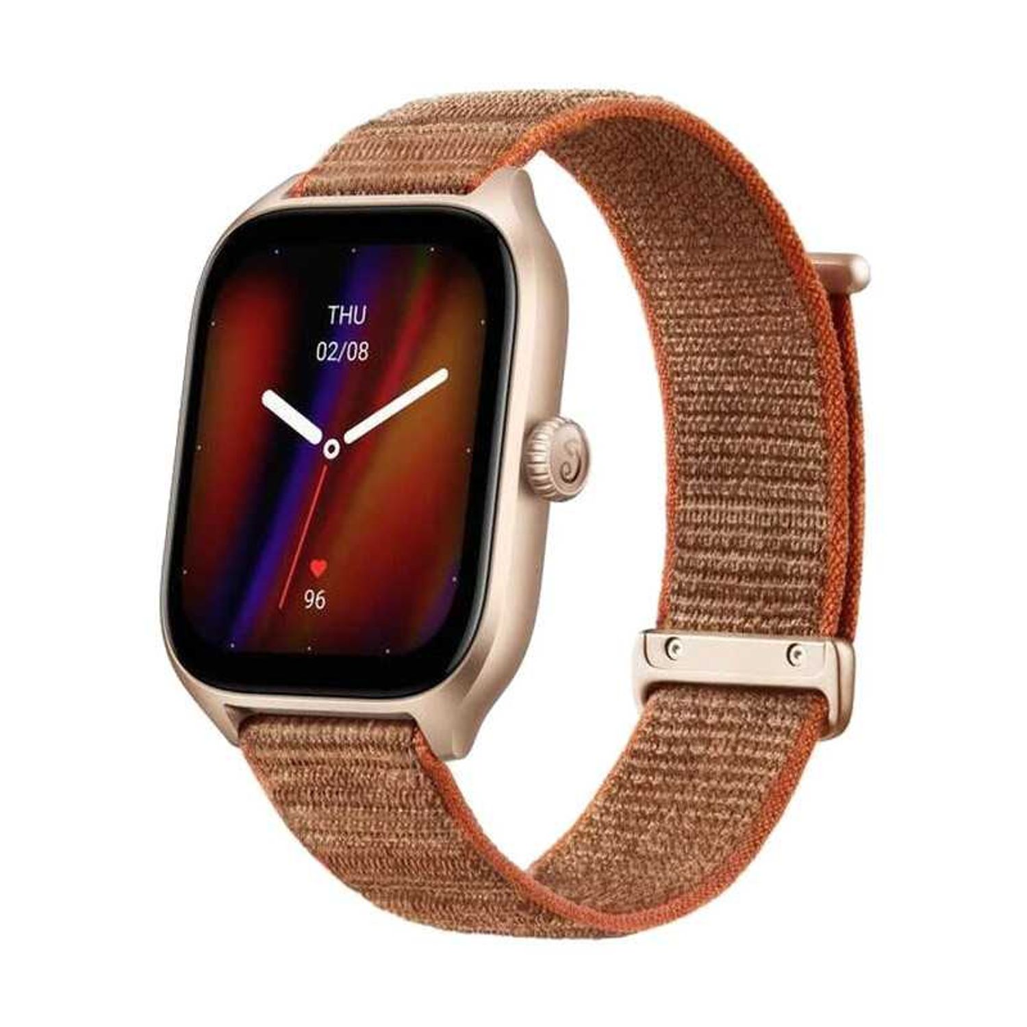 Ceas smartwatch Amazfit GTS 4 Brown Nylon Straps fotografia produsului