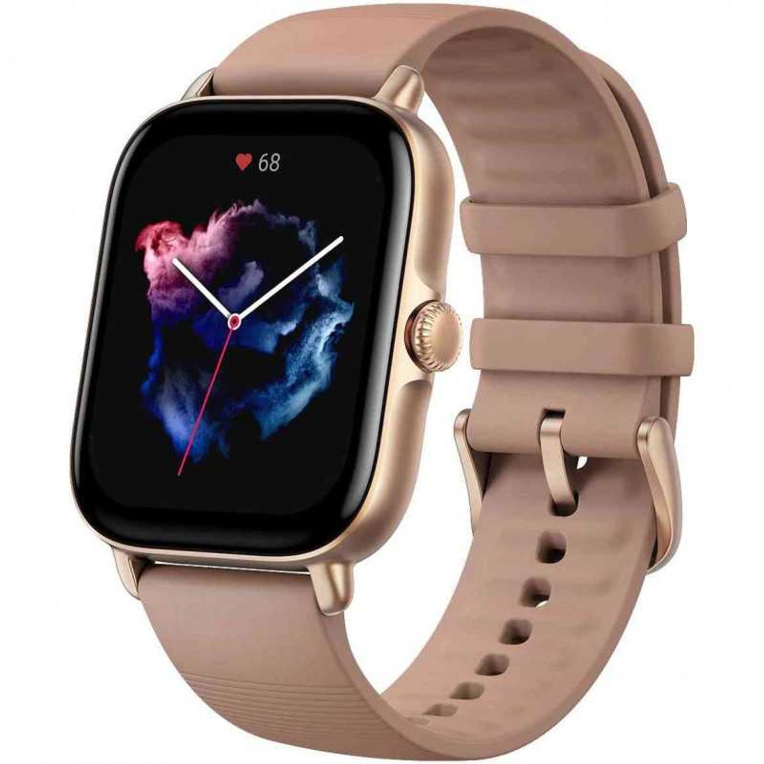 Ceas smartwatch Amazfit GTS 3 Terra Rosa fotografia produsului