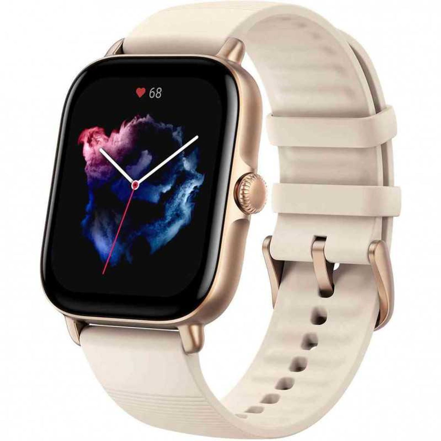 Ceas smartwatch Amazfit GTS 3 Ivory White fotografia produsului