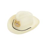 Palarie paie pentru baieti,  PAMI, PC-0223-147-1, 52, Crem fotografia produsului View 3 S