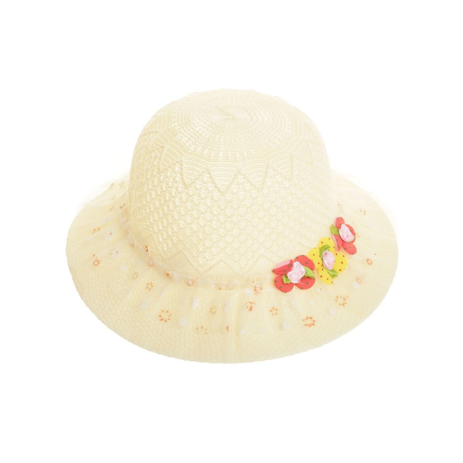Palarie de vara pentru copii PAMI, PC-0223-232-crem, 52 cm, Crem fotografia produsului View 2 L