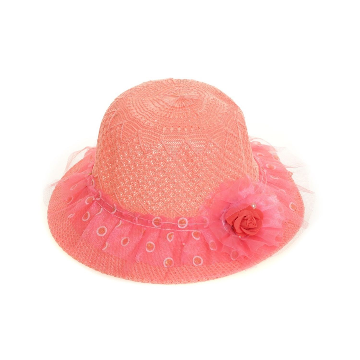 Palarie de vara pentru copii PAMI, PC-0223-233-rosu, 52 cm, Rosu fotografia produsului View 2 L