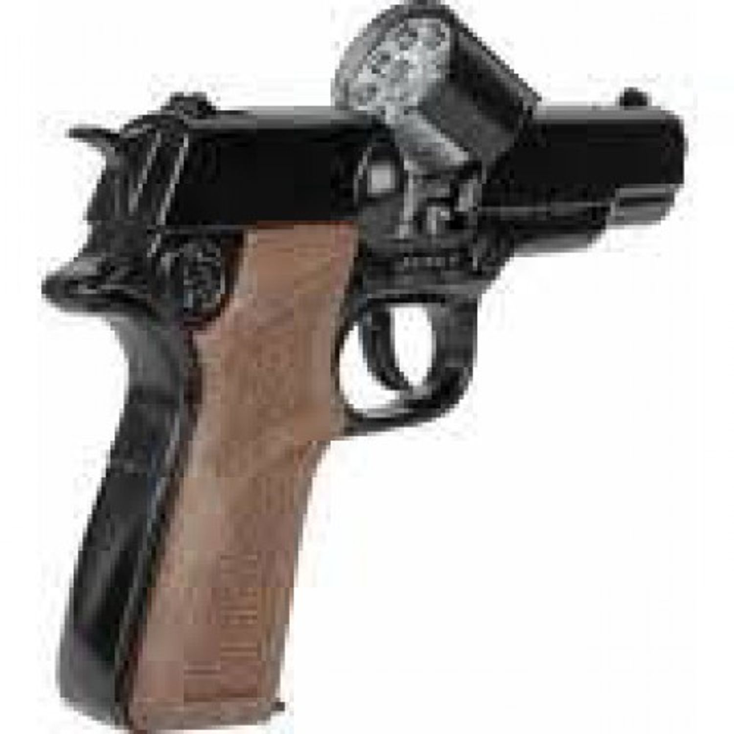 Pistol politie negru fotografia produsului View 2 L