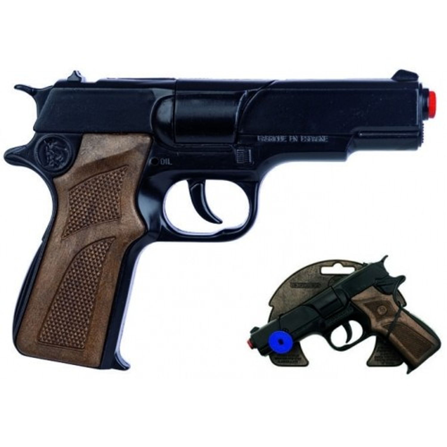 Pistol politie negru fotografia produsului