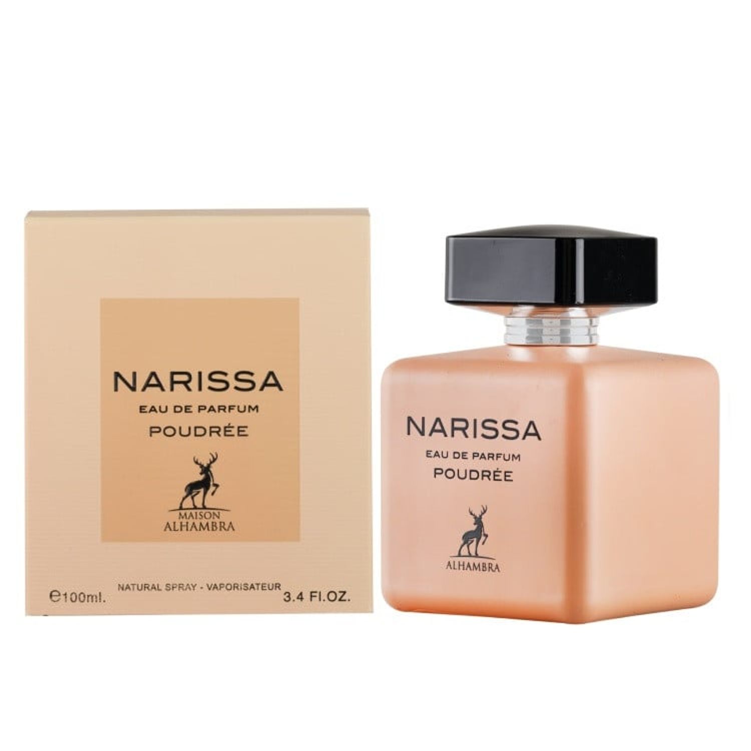 Apa de parfum Maison Alhambra Narissa Peach, 100 ml, pentru femei fotografia produsului