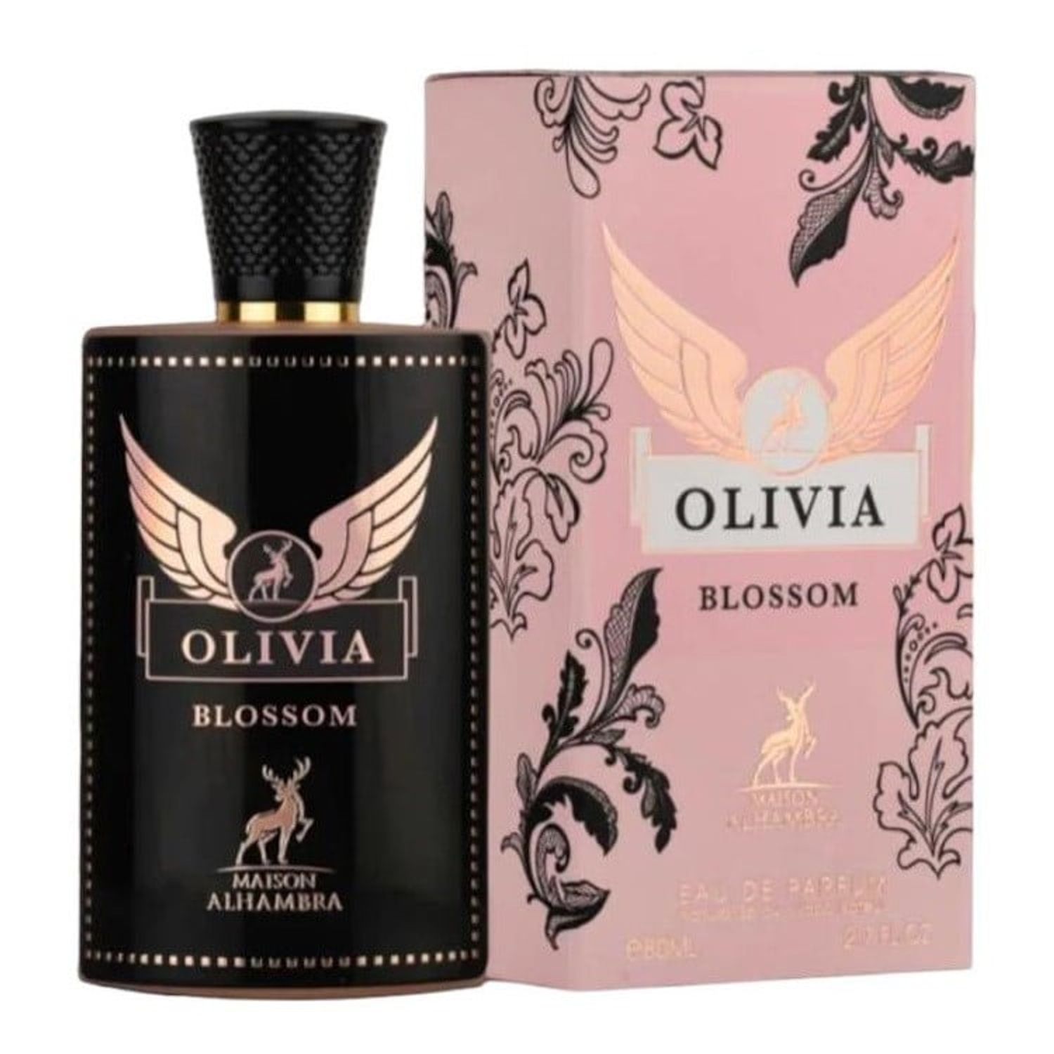Apa de parfum Maison Alhambra Olivia Blossom, 80 ml, pentru femei fotografia produsului
