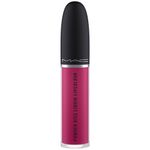 Ruj de buze lichid mat, MAC, Powder Kiss, 986 Make It Fashun!, 5 ml фото продукта View 2 S