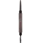 Creion sprancene, Huda Beauty, Microshade Brow Pencil, BombBrows, 5 Medium Brown fotografia produsului