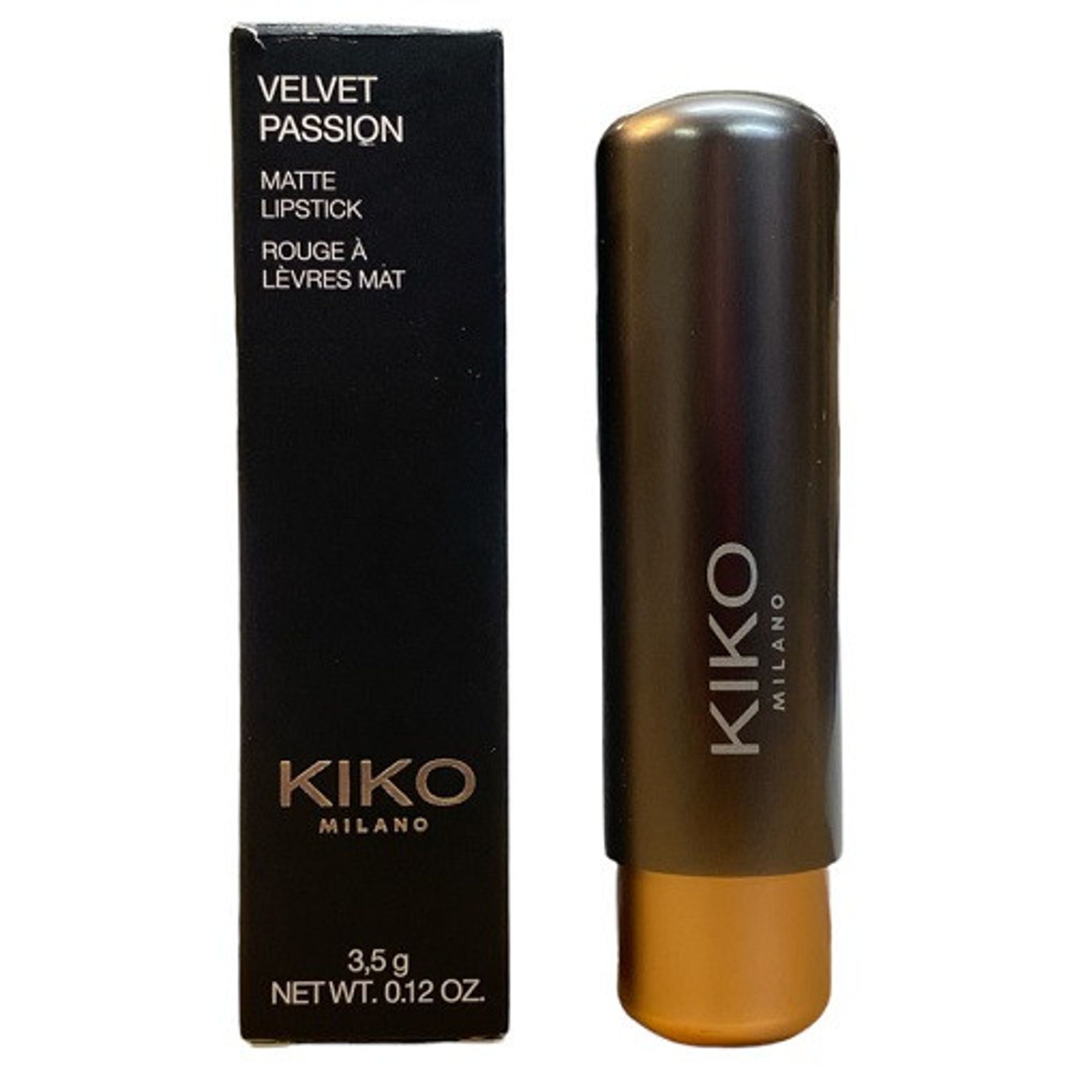 Ruj de buze mat, Kiko, Velvet Passion, 320 Hazelnut fotografia produsului View 2 L
