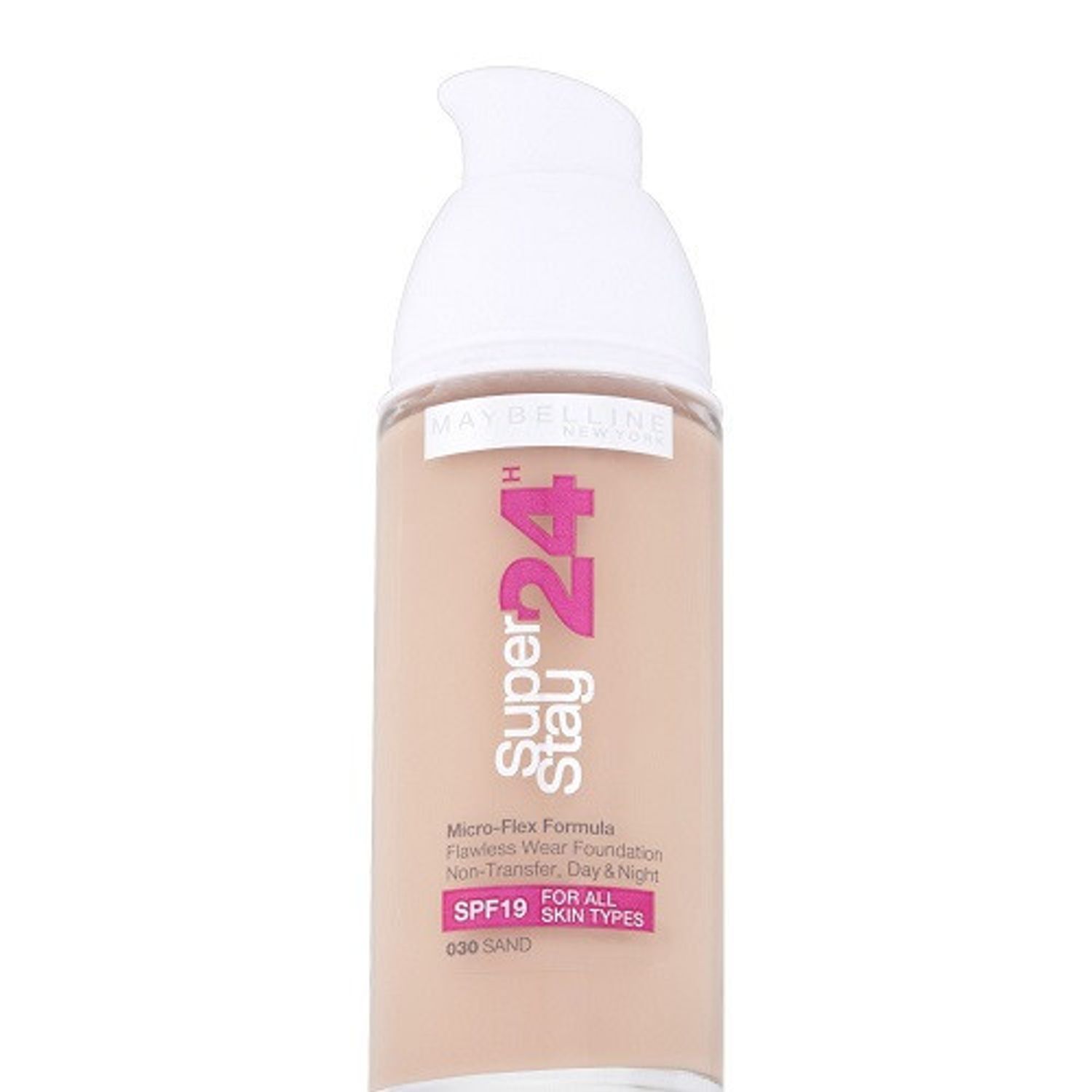Fond de ten, Maybelline, Superstay 24 H Micro-Flex, 030 Sable Sand, 30 ml fotografia produsului View 2 L