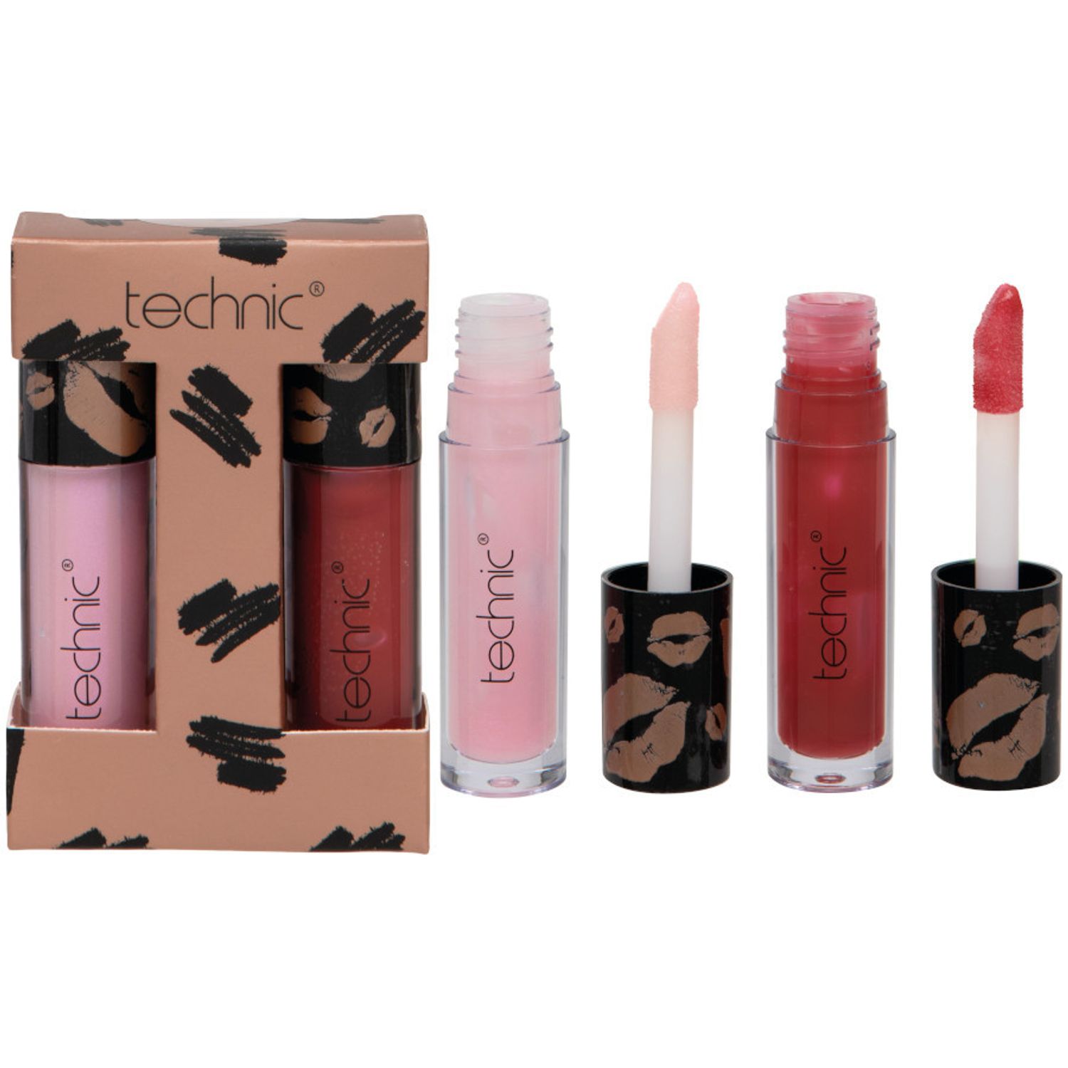 Set luciu de buze, Technic, Glossy Top Duo, 2 bucati, 01 fotografia produsului View 3 L