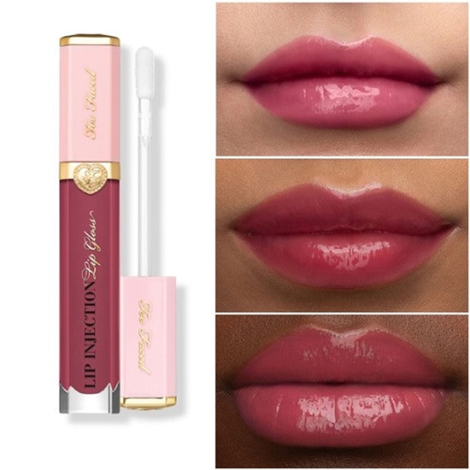 Luciu de buze, Too Faced, Lip Injection, Power Plumping, Wanna Play fotografia produsului View 2 L
