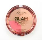 Pudra bronzanta Loreal Glam Bronze La terra Healthy Glow 02 Medium Speranza fotografia produsului