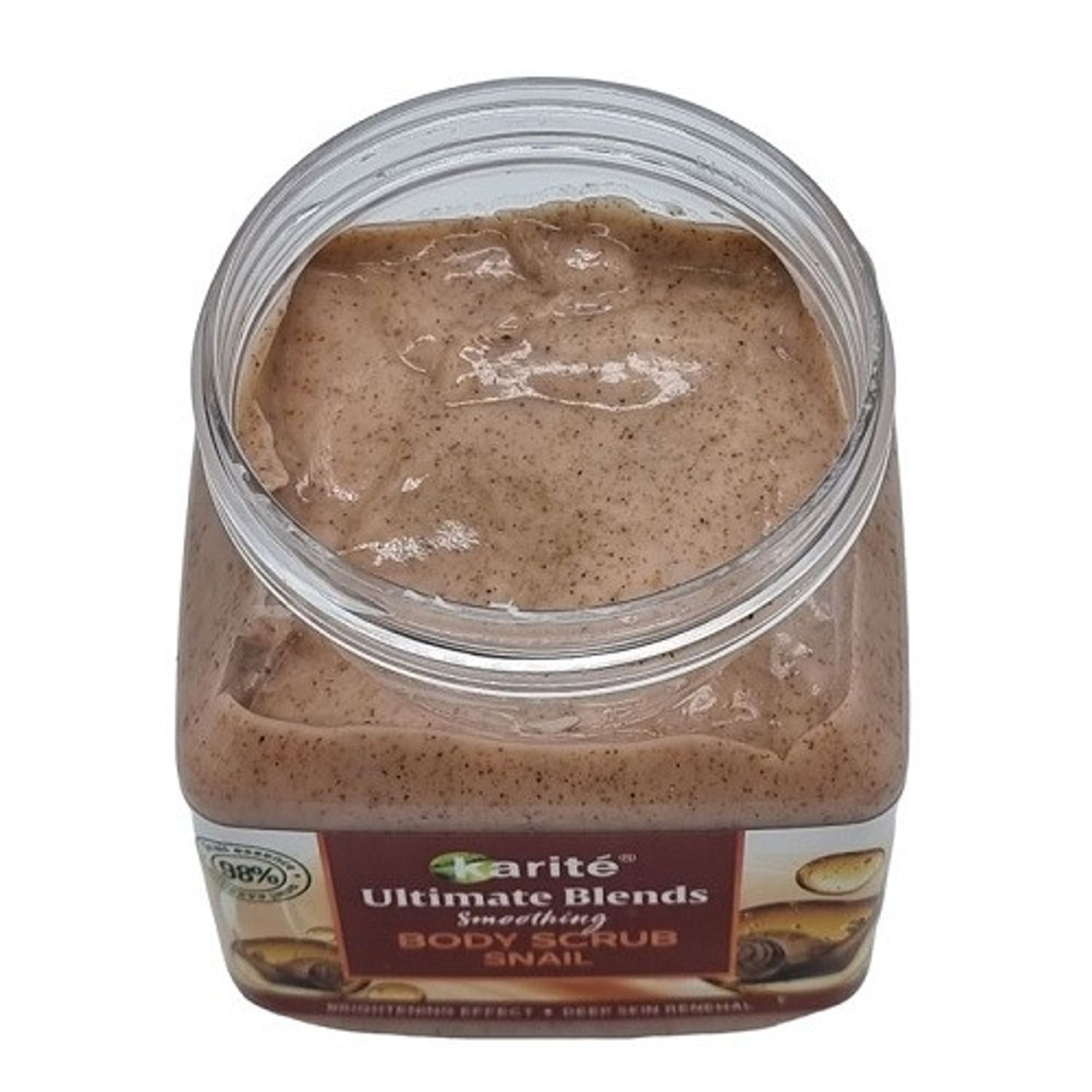 Scrub de corp cu extract de melc 98%, Karite, Ultimate Blends Smoothing, Snail, 320 ml fotografia produsului View 2 L