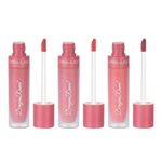 Set 3 rujuri de buze lichide mate, Ranee, Stone, Matte, A fotografia produsului