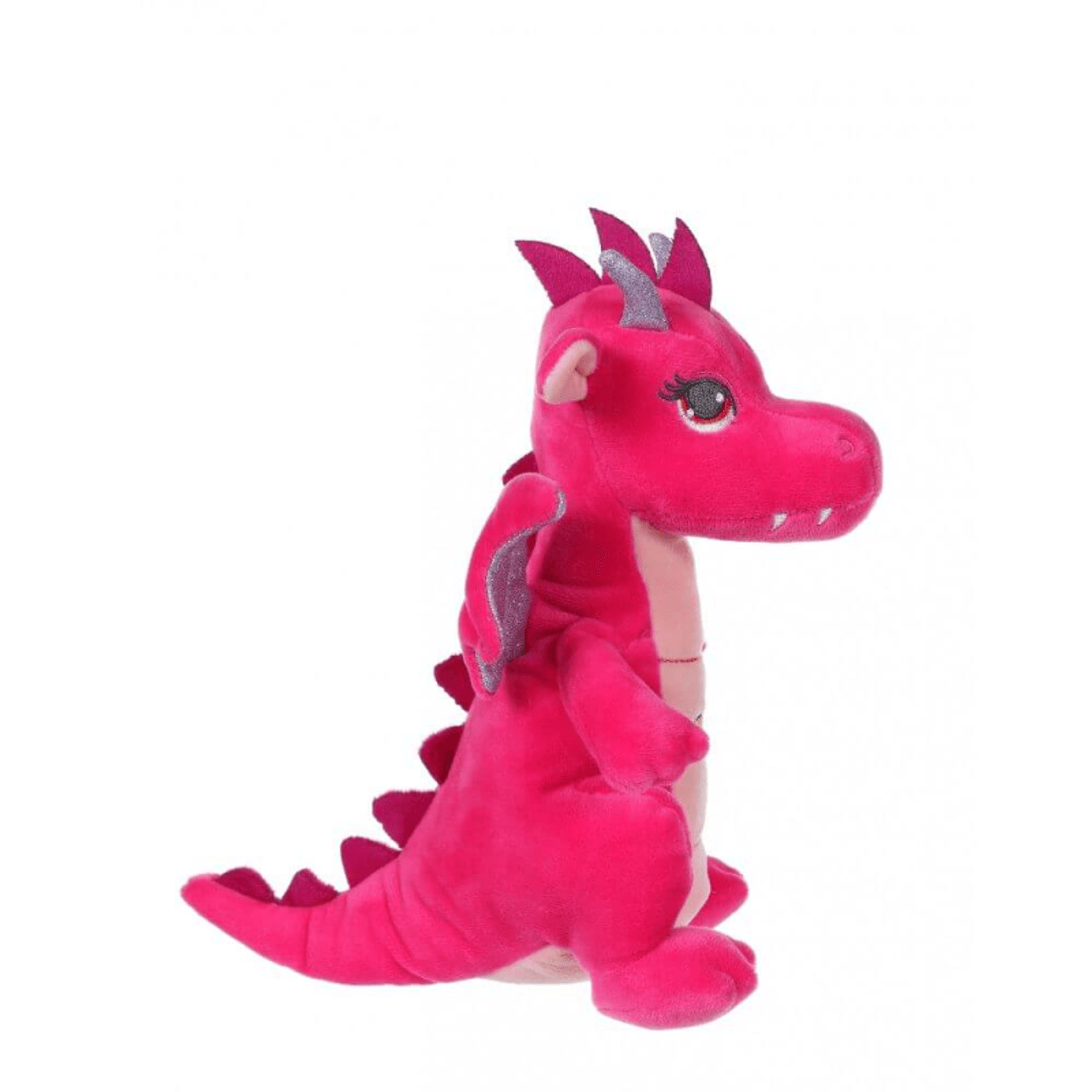 Dragon din plus roz cu sunet fotografia produsului View 2 L
