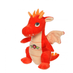 Dragon din plus portocaliu cu sunet fotografia produsului View 3 S