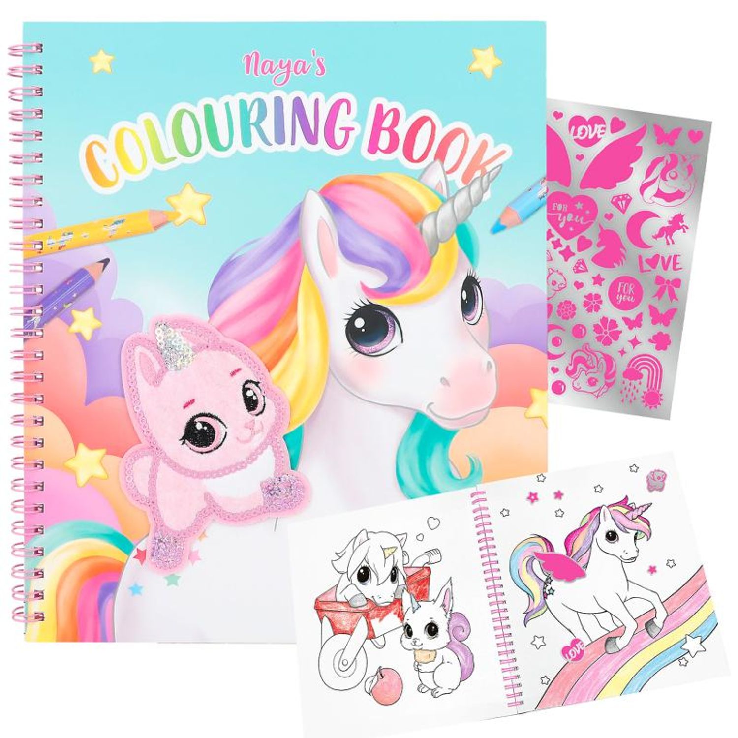 Carte de Colorat Unicorn Ylvi fotografia produsului