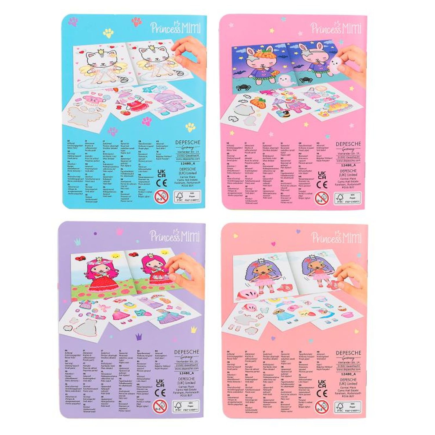 Carte Mini Dress Me Up Princess Mimi fotografia produsului View 7 L