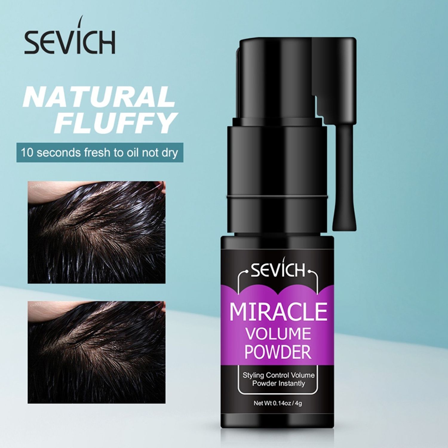 Spray pentru volum, Miracle Powder, Sevich, 4g fotografia produsului View 15 L