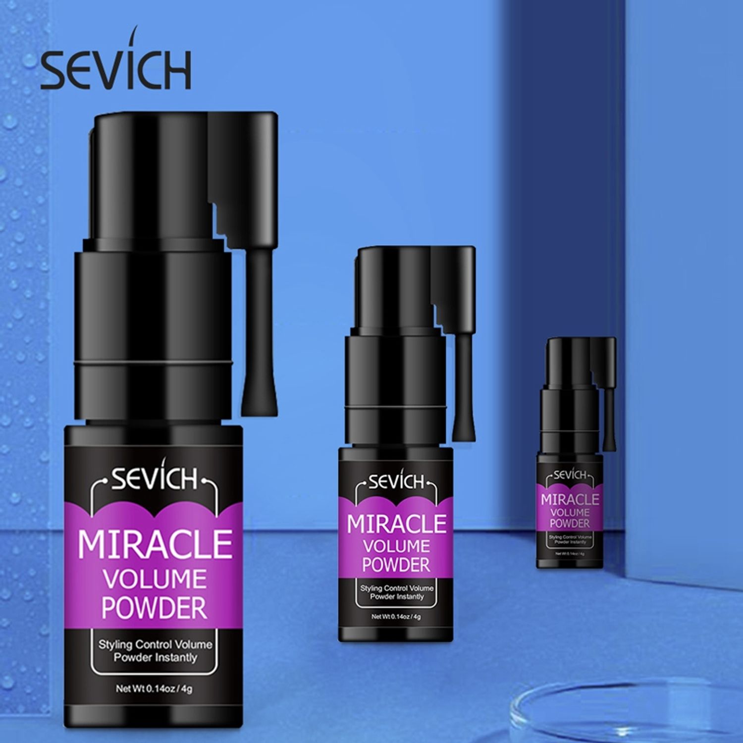 Spray pentru volum, Miracle Powder, Sevich, 4g fotografia produsului View 10 L