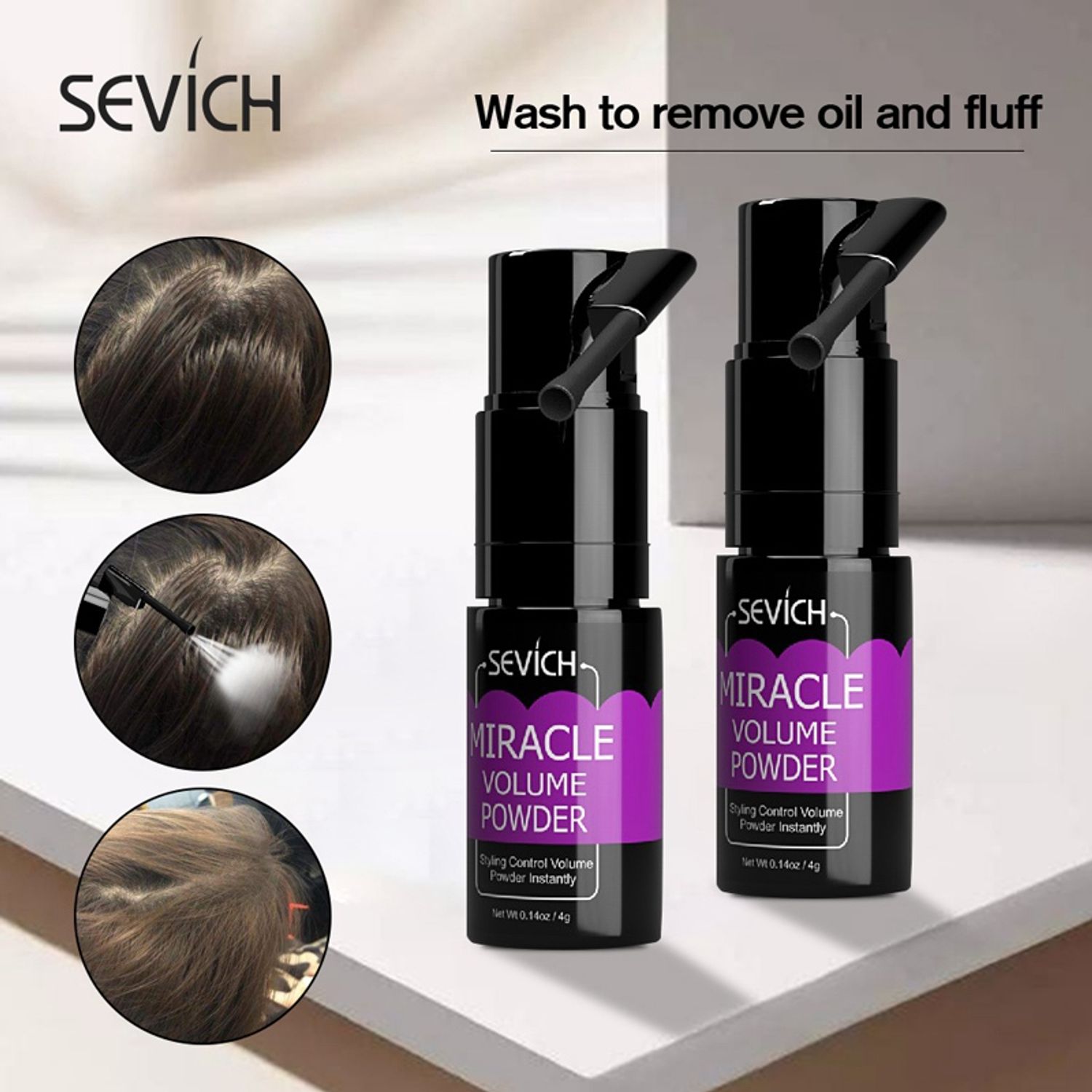 Spray pentru volum, Miracle Powder, Sevich, 4g fotografia produsului View 11 L