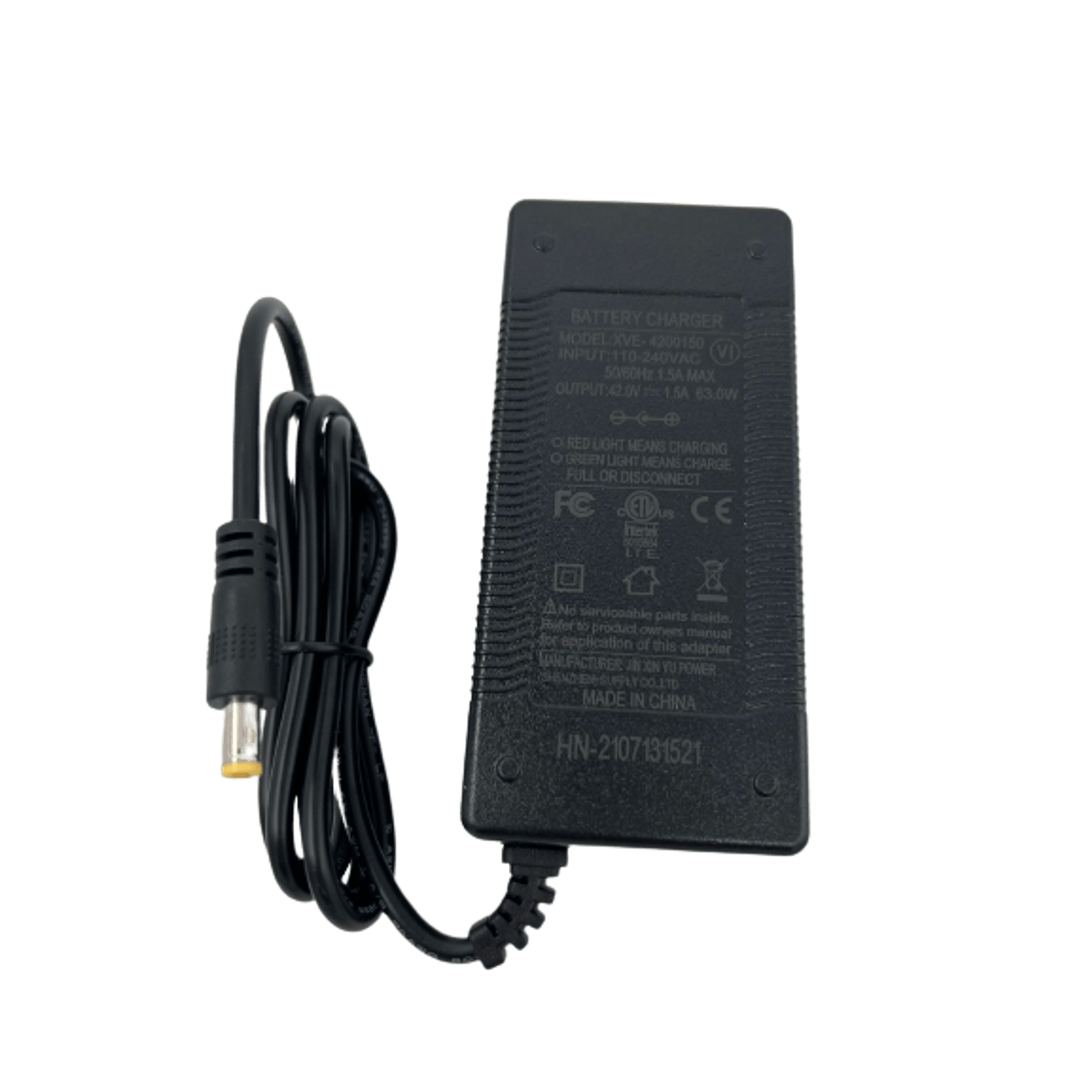 Incarcator pentru trotineta electrica KUGOO S1 PLUS fotografia produsului View 2 L