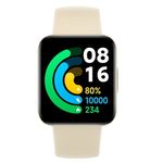 Smartwatch Poco Watch Global, Display AMOLED 1.6", Bluetooth, Waterproof 5 ATM (Bej) fotografia produsului View 2 S