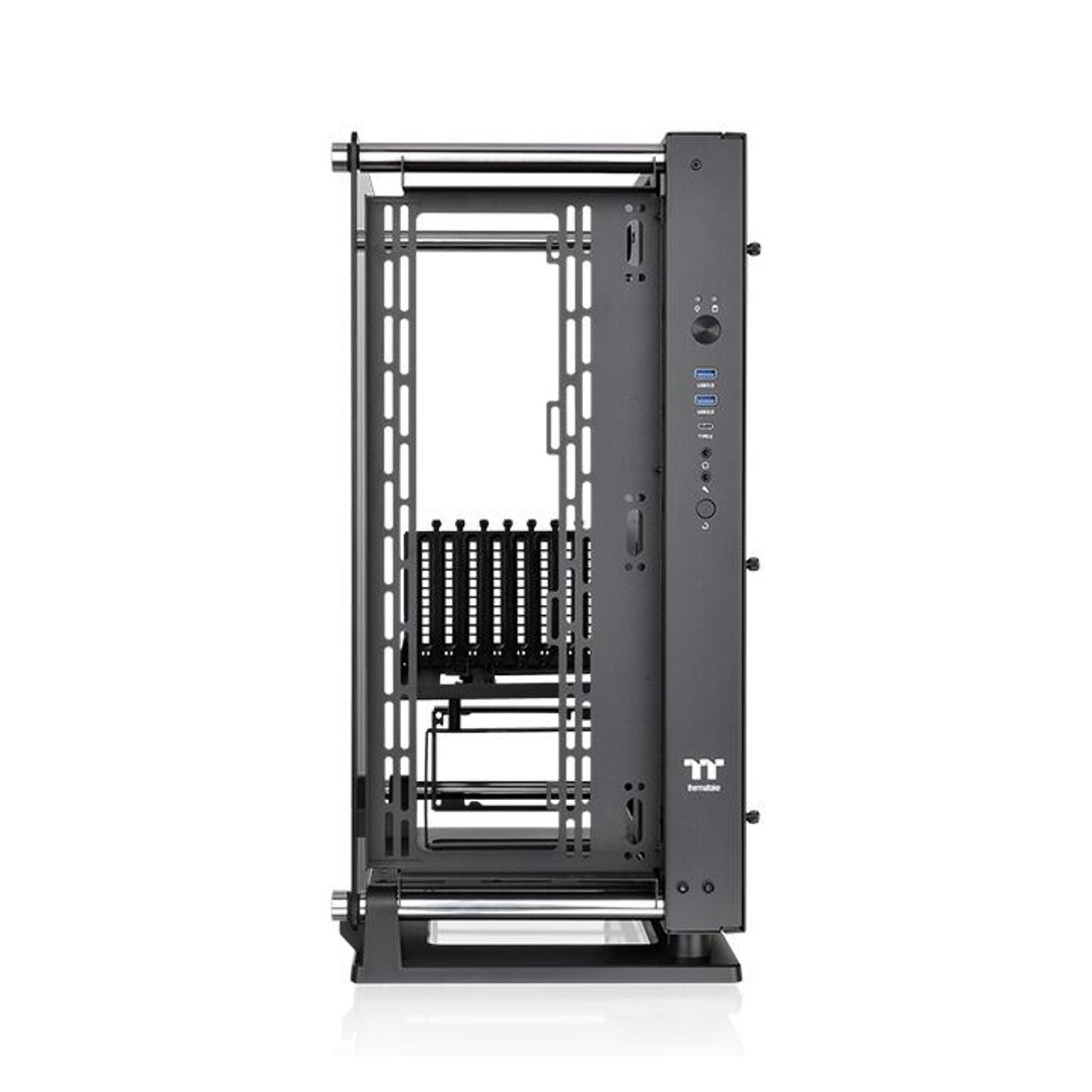 Carcasa Thermaltake Core P3, Tempered Glass Pro (Negru) fotografia produsului View 4 L