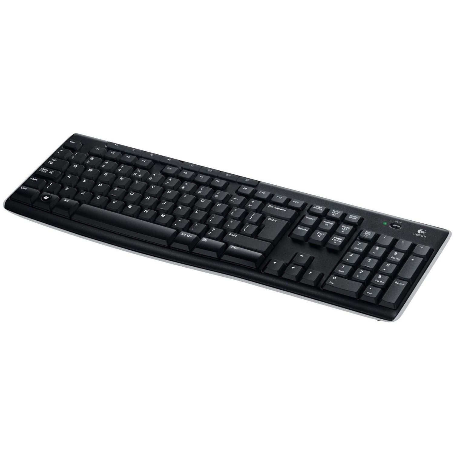 Tastatura Logitech Wireless K270 fotografia produsului View 2 L