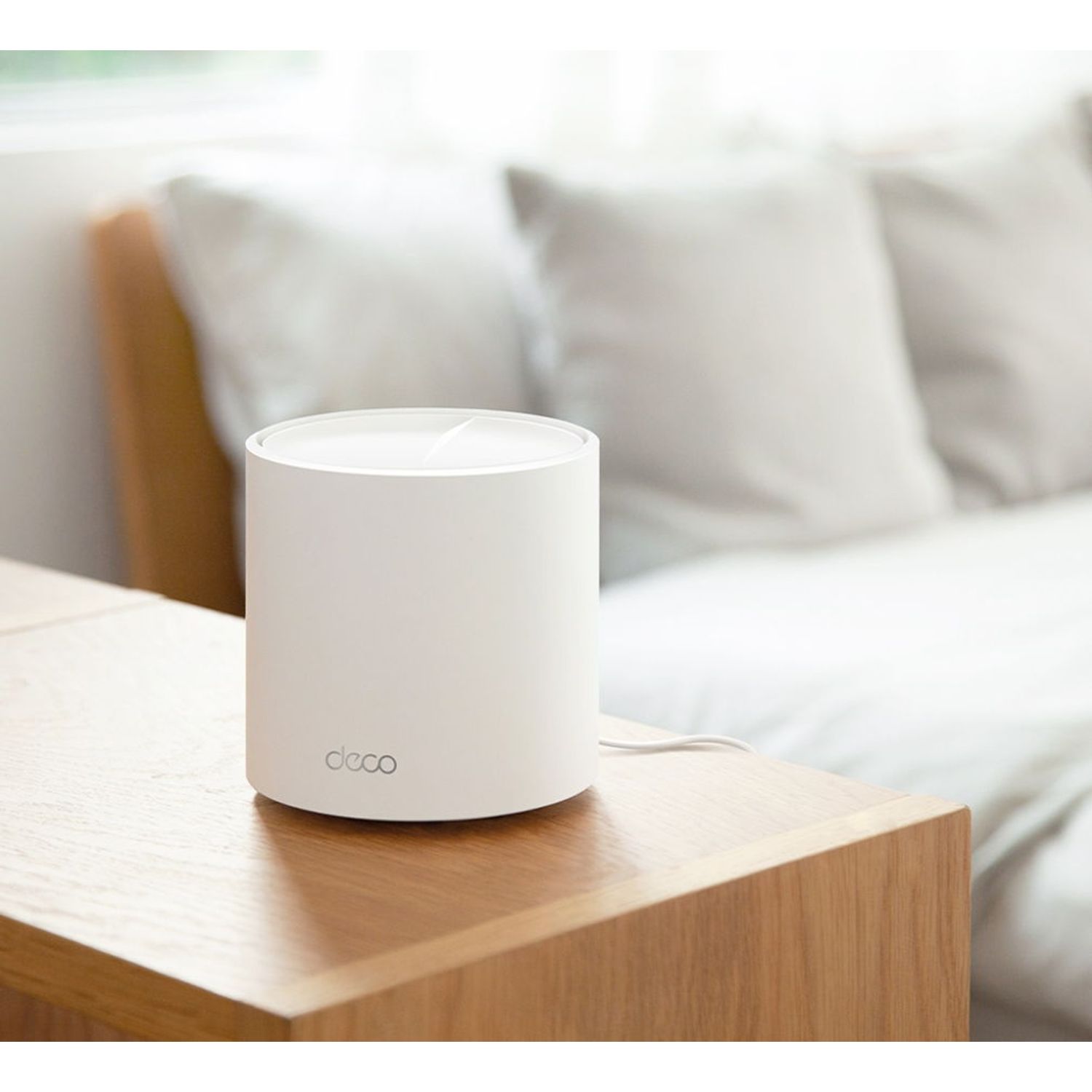 Whole Home Mesh Wireless TP-Link Deco X50, Gigabit, WiFi 6, 3000 Mbps (Alb) fotografia produsului View 7 L