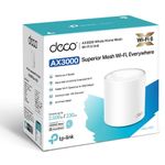 Whole Home Mesh Wireless TP-Link Deco X50, Gigabit, WiFi 6, 3000 Mbps (Alb) fotografia produsului View 8 S